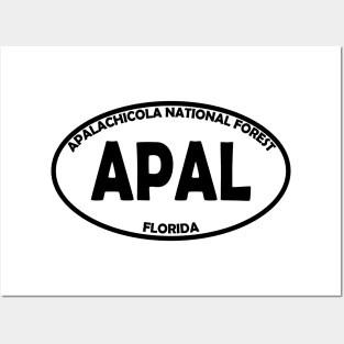 Apalachicola National Forest oval Posters and Art